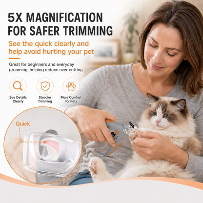 Clinclii LED Pet nail clippers