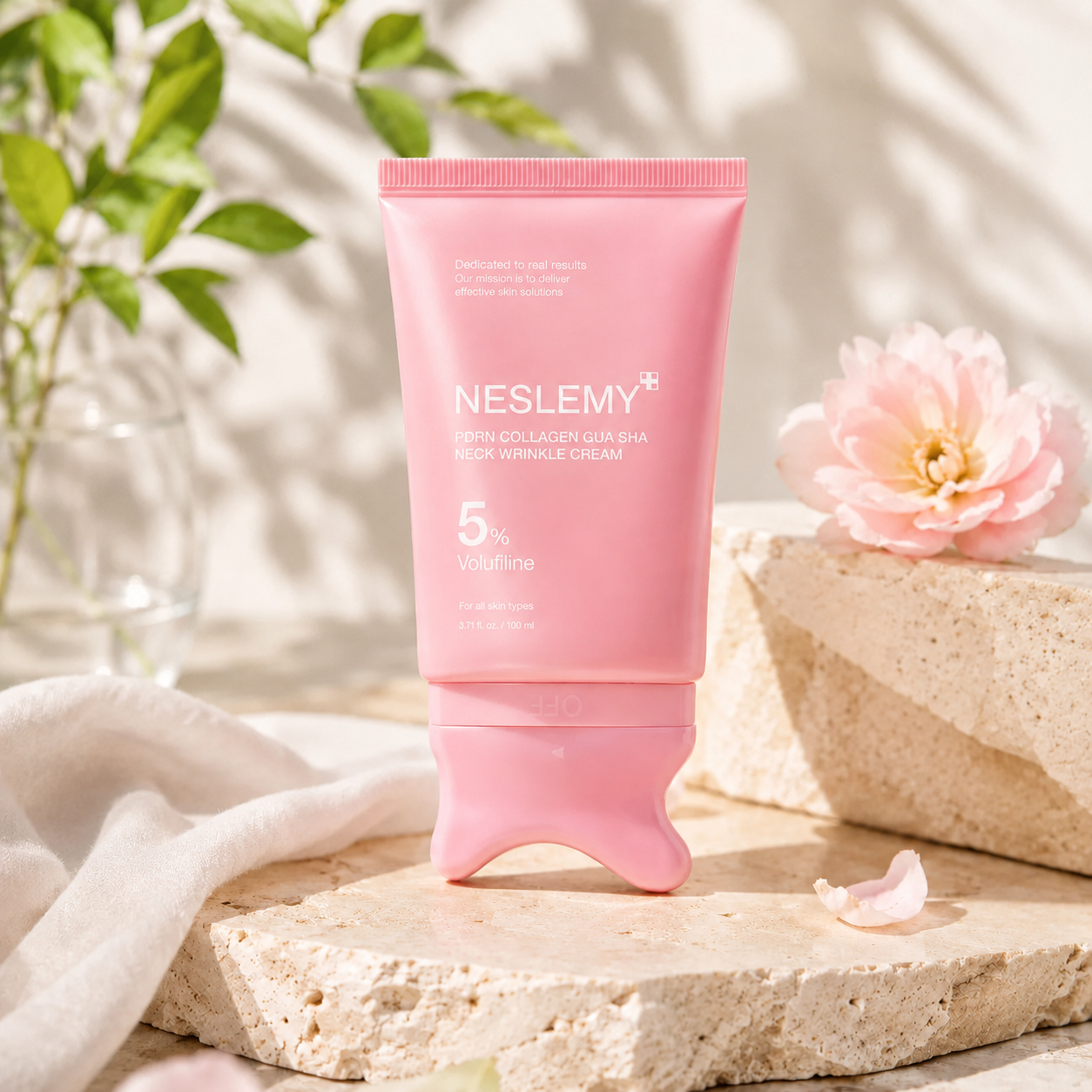 NESLEMY PDRN Collagen Gua Sha Neck Wrinkle Cream