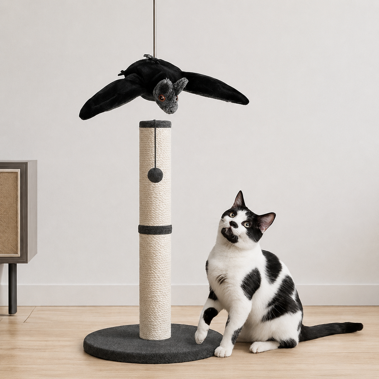 NESLEMY Electric Bat Pet Toy