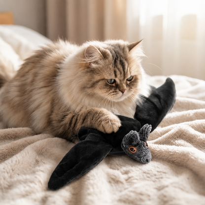 NESLEMY Electric Bat Pet Toy