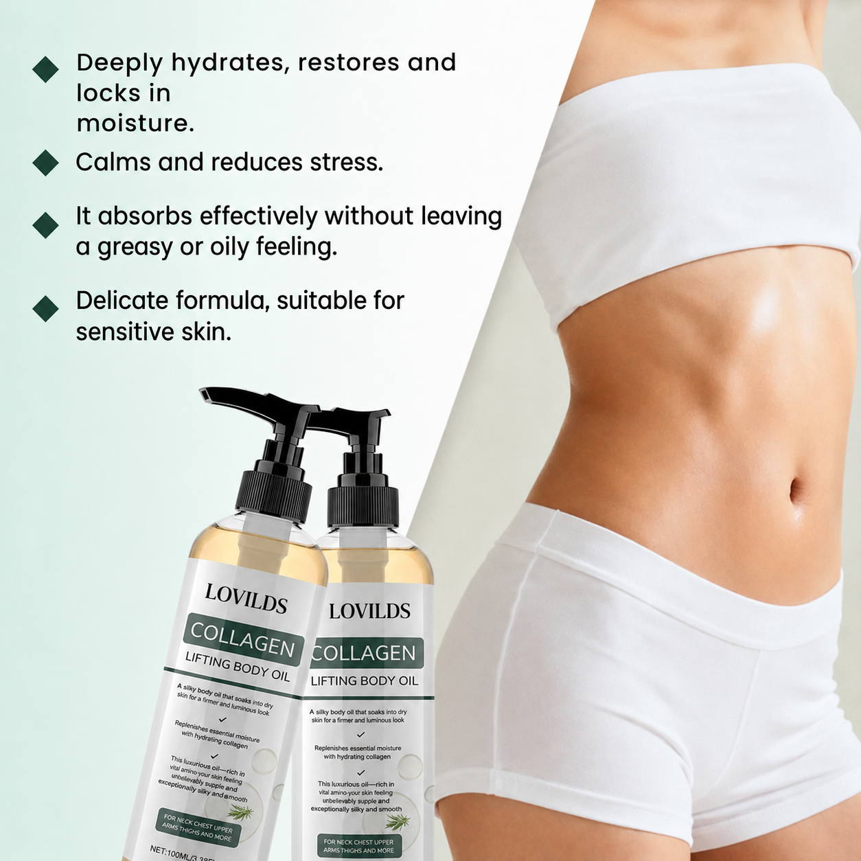 LOVILDS Collagen Lifting Body Oil