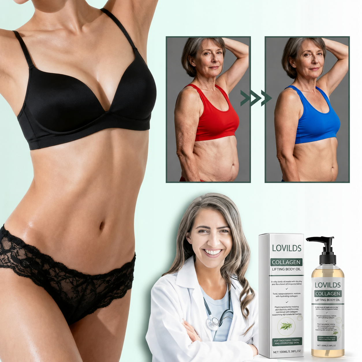 LOVILDS Collagen Lifting Body Oil