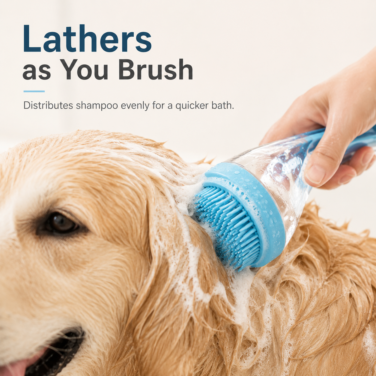 Pet grooming brush